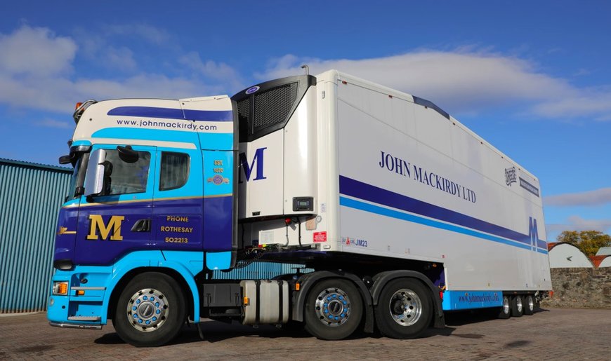 John Mackirdy Limited Installs Carrier Transicold Vector HE 19 MT Unit on First Double-Deck Trailer to Improve Efficiency and Sustainability